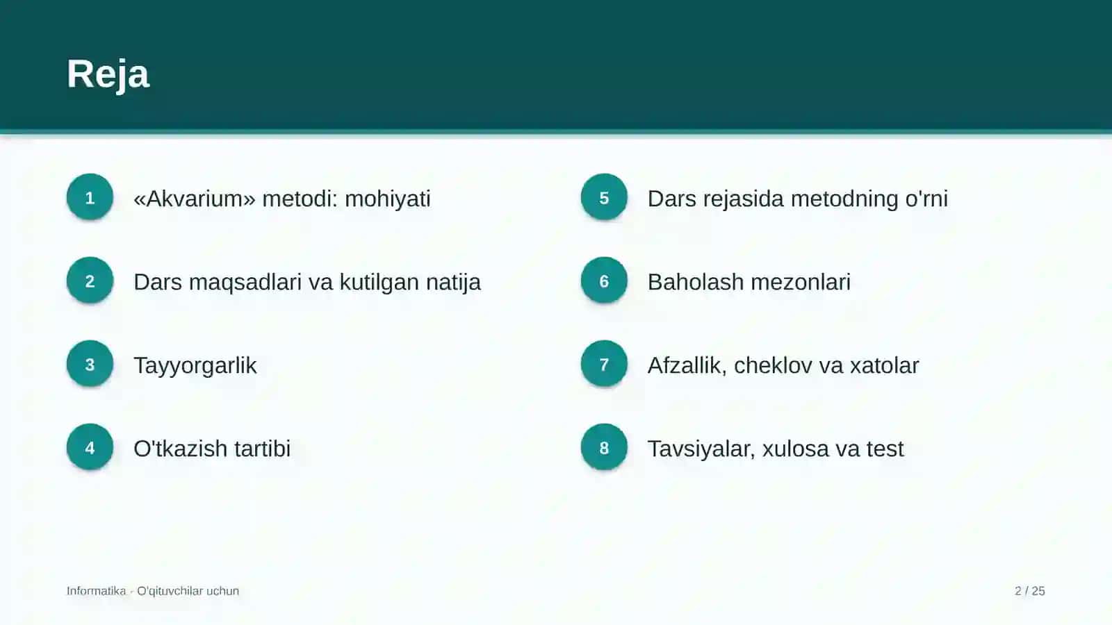informatika darslarida akvarium metodidan foydalanish 7269 2