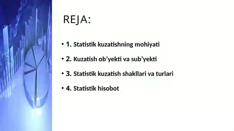 Statistik kuzatish metodi 2