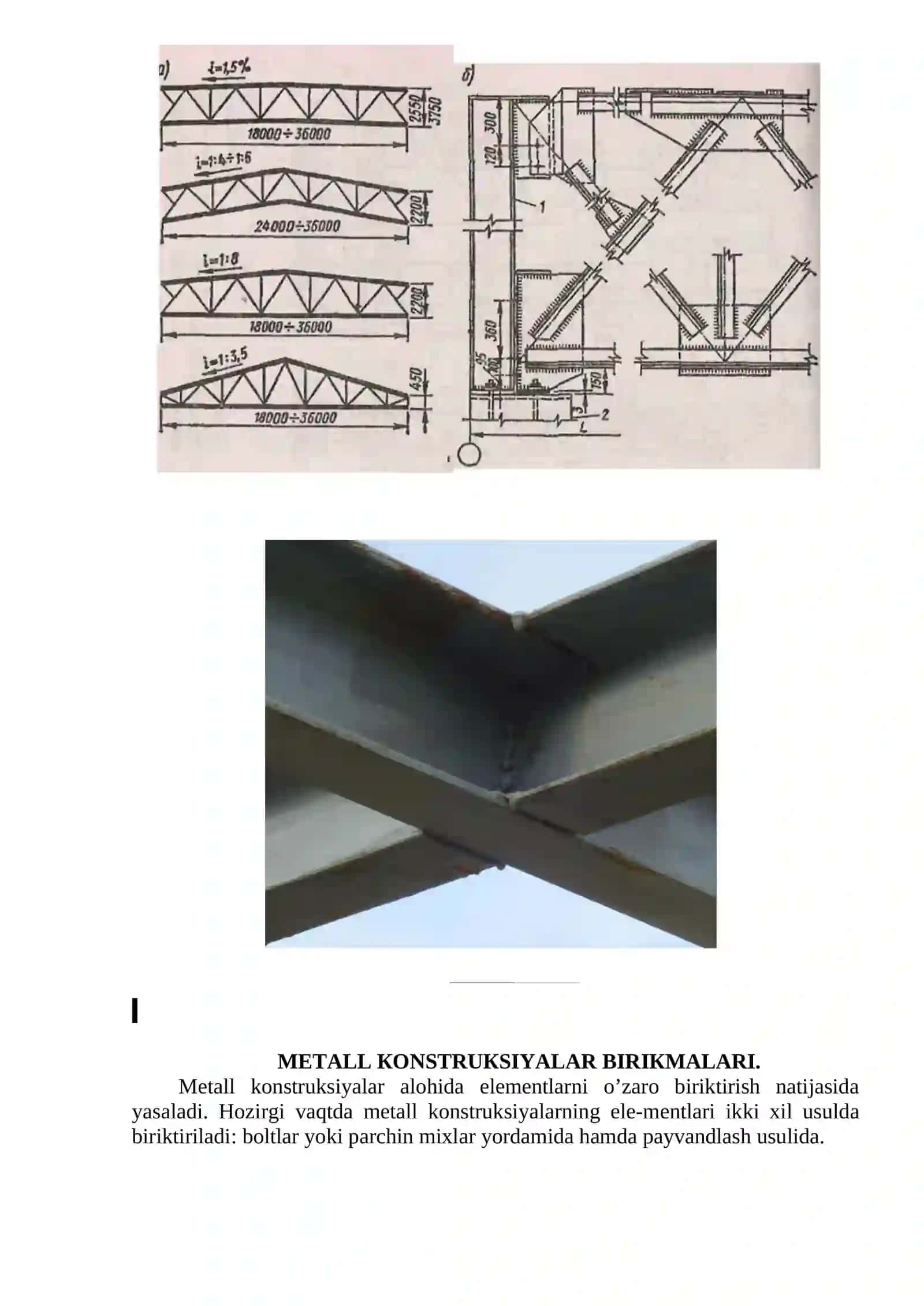 Metall konstruksiya elementlari 2