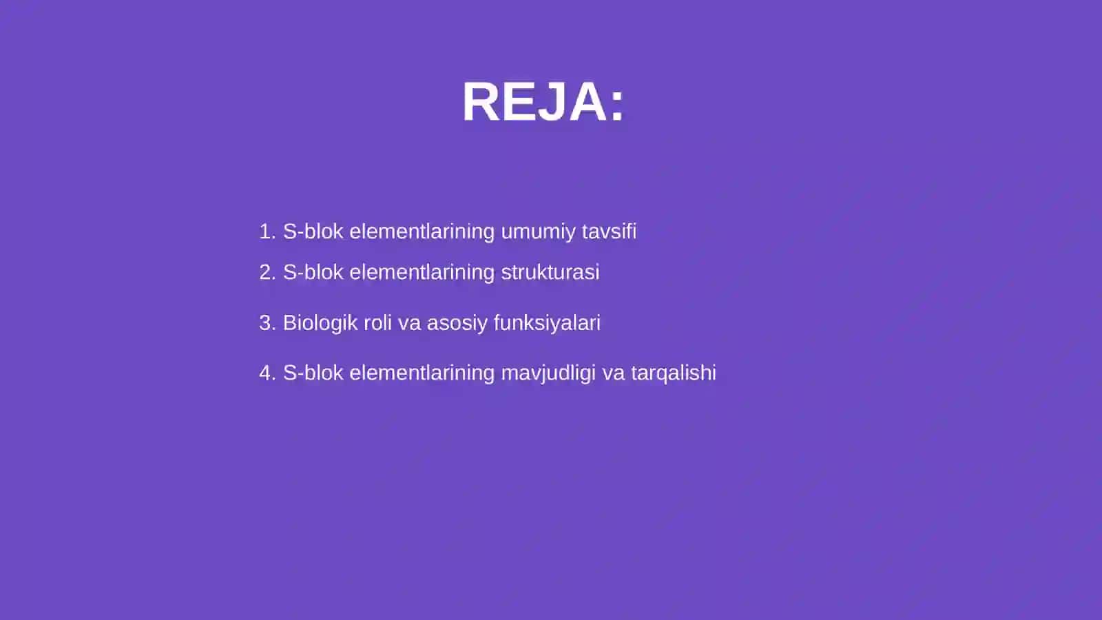 S-blok elementlarining umumiy tavsifi 2