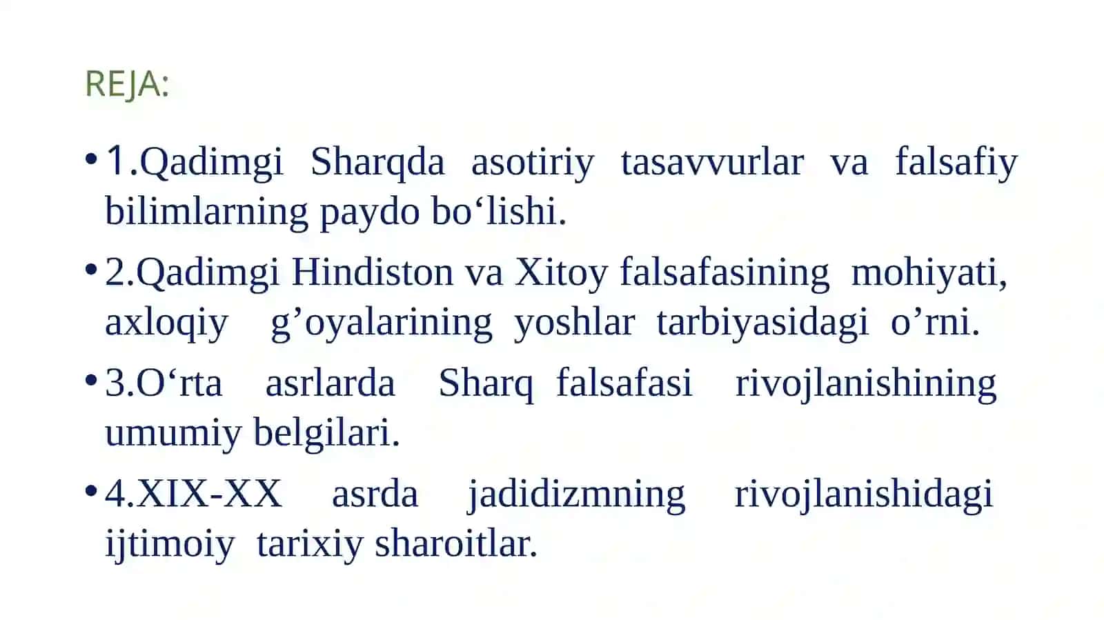Sharq falsafasining mohiyati va ijtimoiytaraqqiyotdagi roli 2