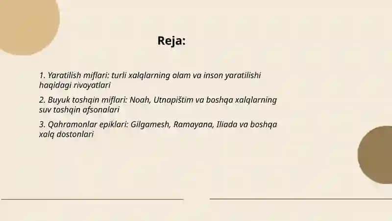 Dunyo xalqlari miflari 2