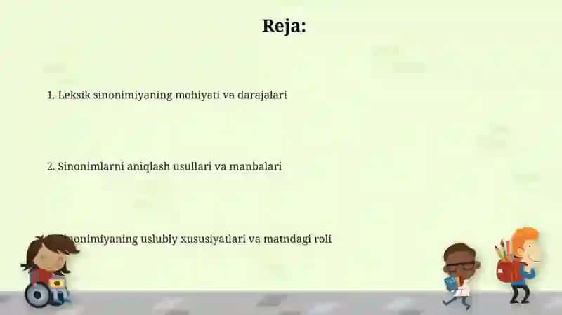 Leksik sinonimiya 2