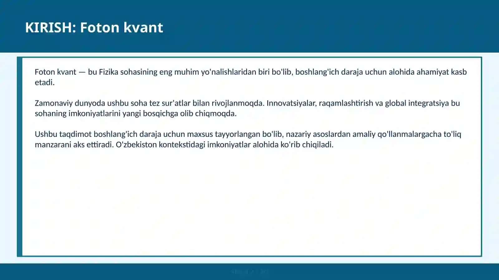 Foton kvant 2