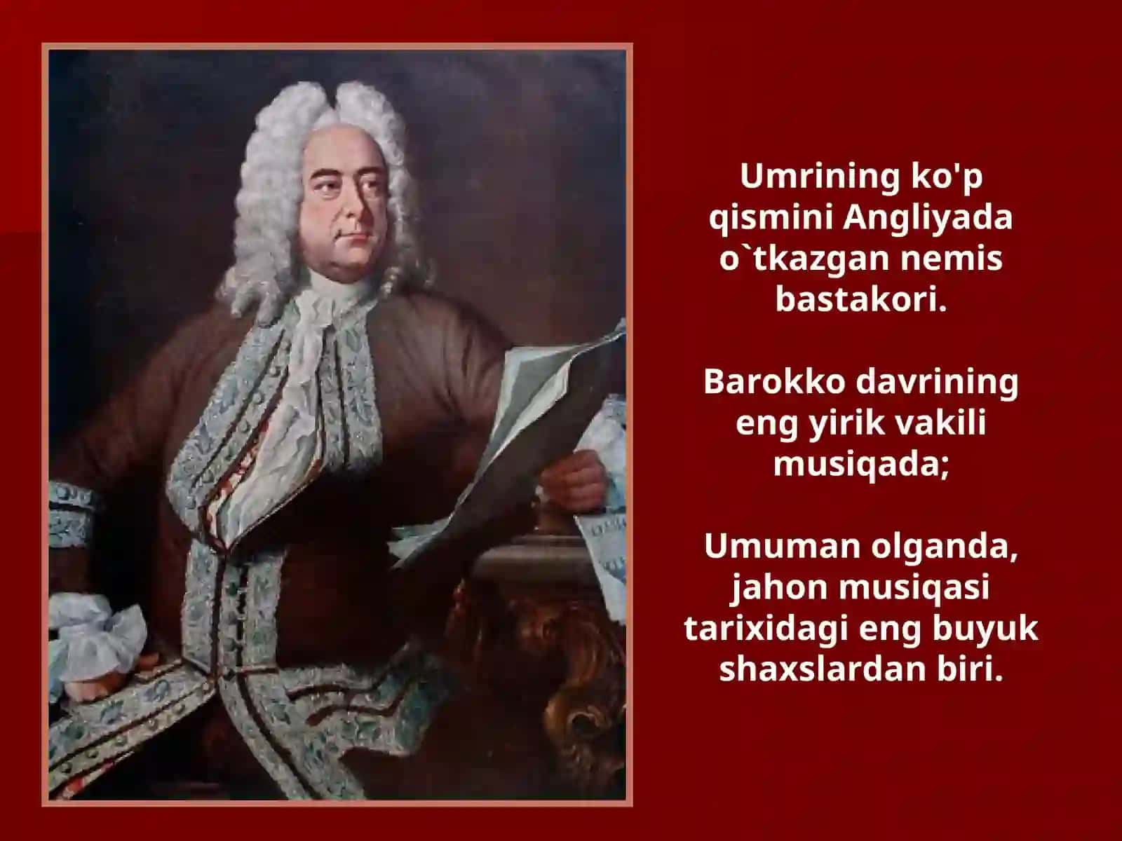 Georg Fridrix Handel 2