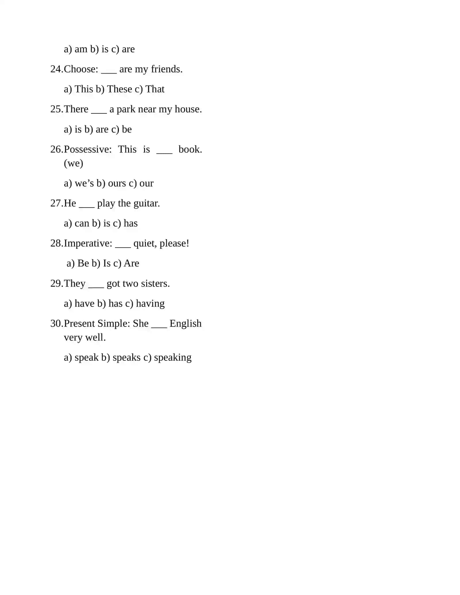 ROUND UP 1 TEST 2