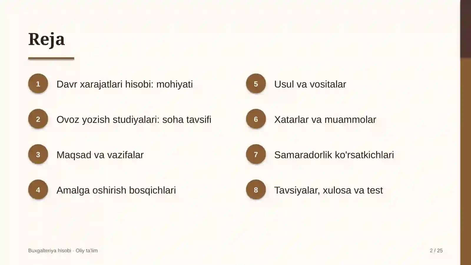 ovoz yozish studiyalarida davr xarajatlari hisobi 7848 2