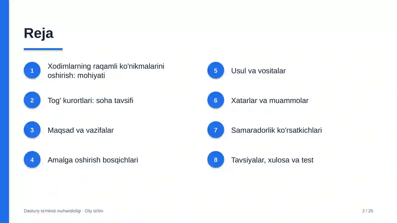 Tog' kurortlarida xodimlarning raqamli ko'nikmalarini oshirish 2