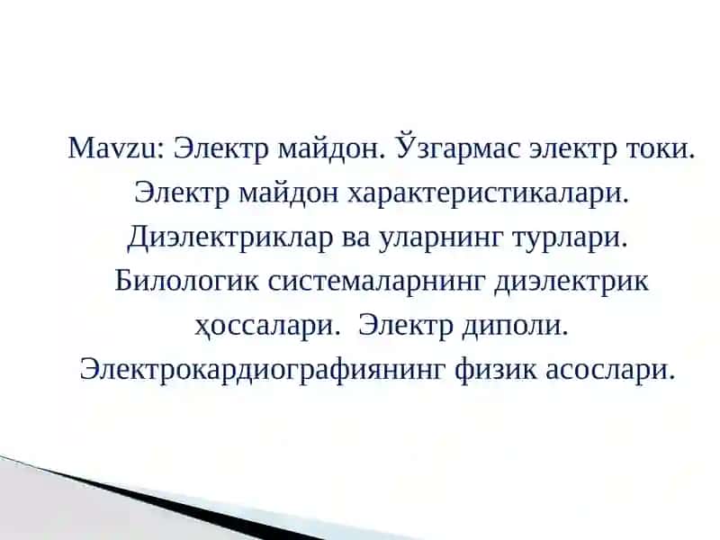 Биоэлектродинамика 2