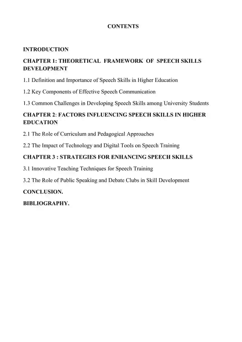 Speech Skills Development in Higher Education. A Case Study 2