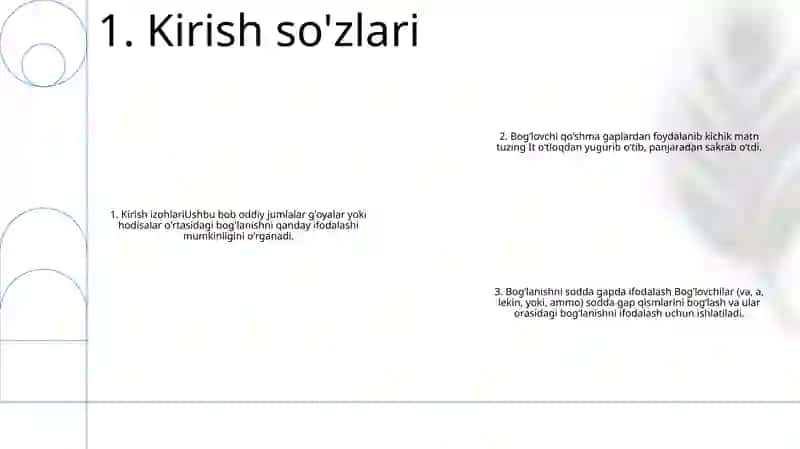 Kirish so'zlari 2