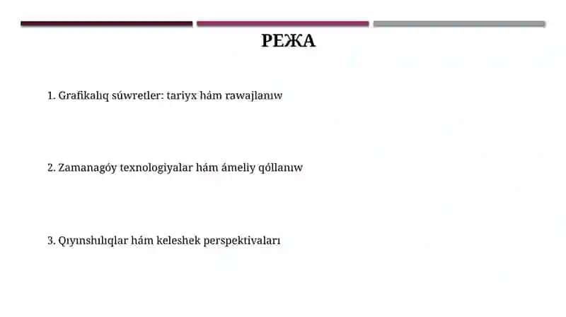 Grafikalıq súwretler 2