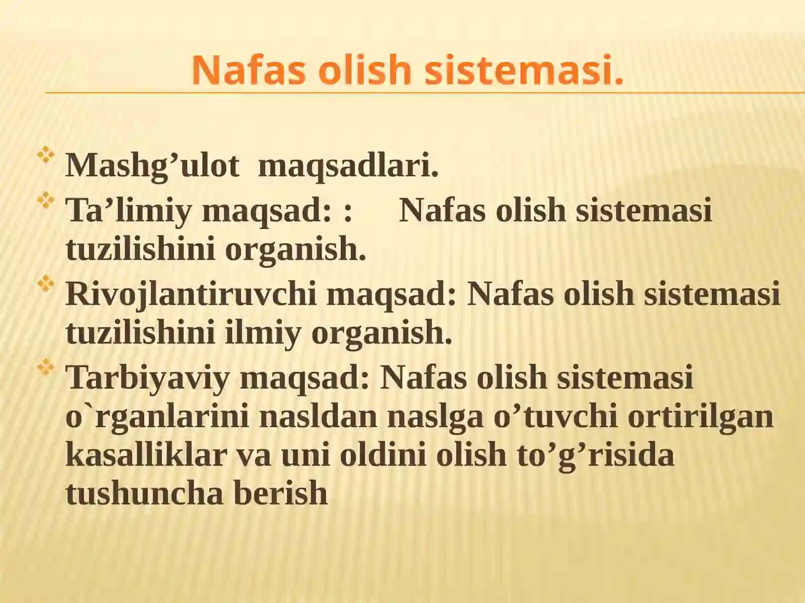 Nafas  olish  sistemasi 2
