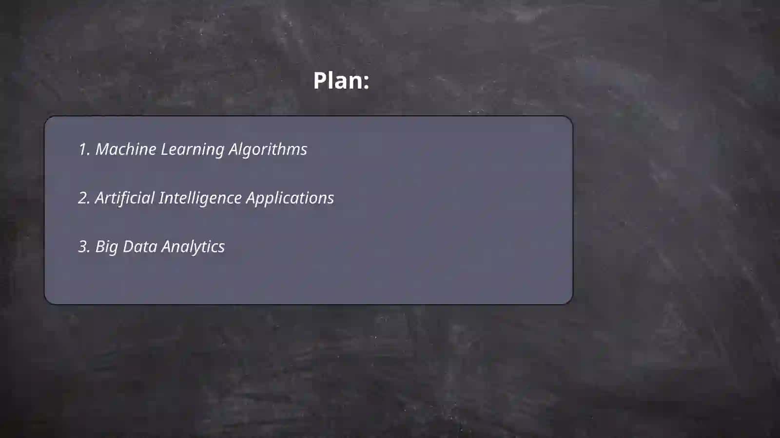Modern methods 2