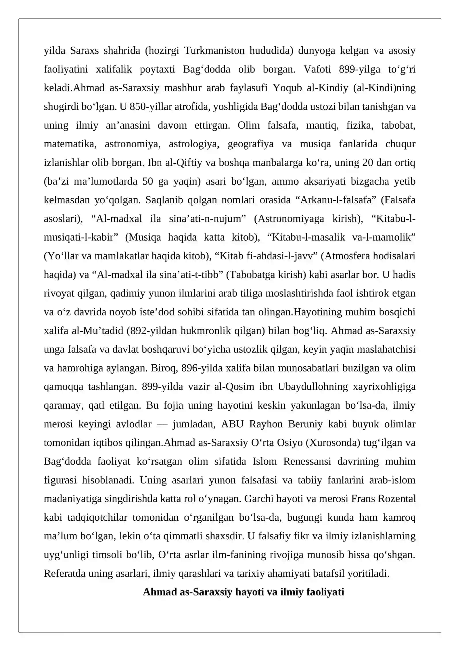 Ahmad as-Saraxsiy 2