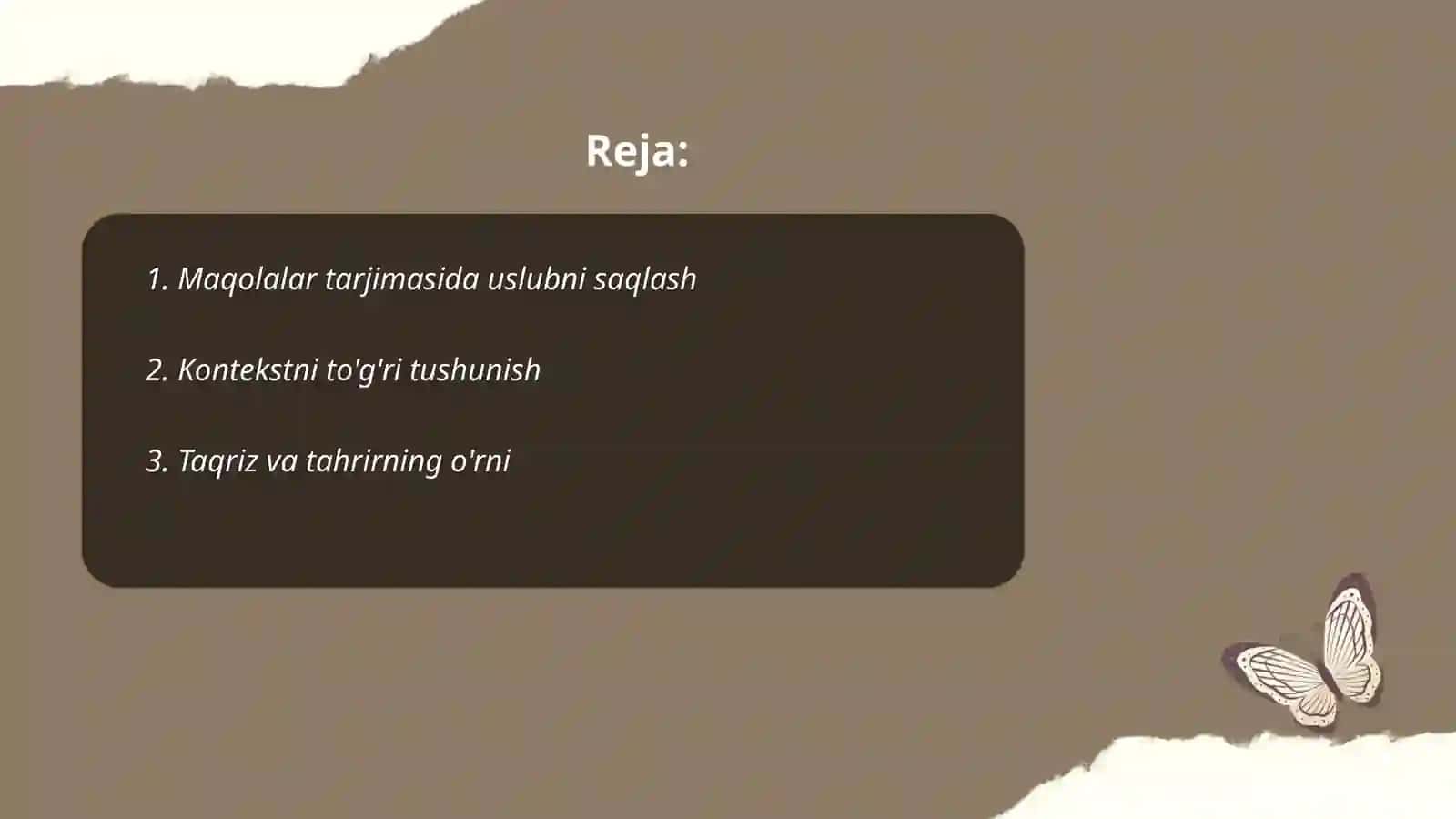 Les sepécificités de la traduction des articles 2