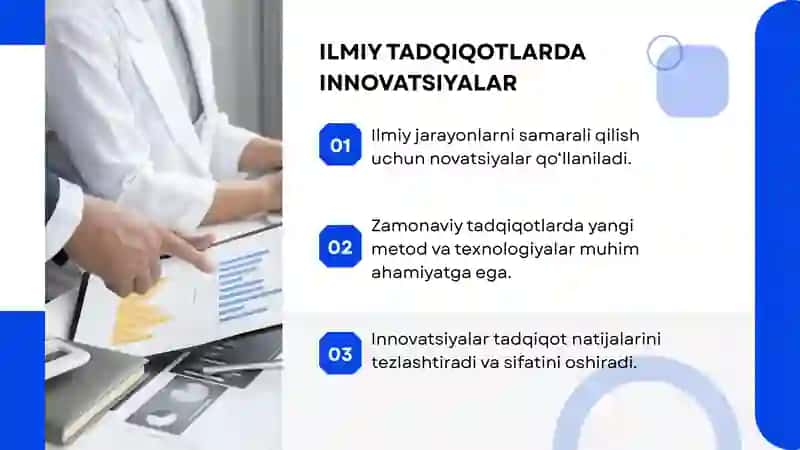 NOVATSIYA VA INNOVATSIYALAR 2