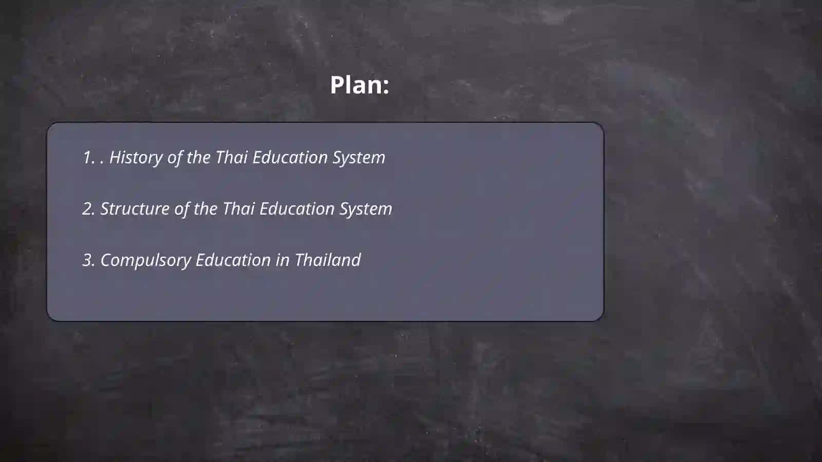Education system of thailand 2