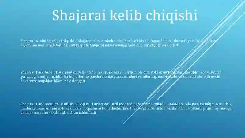 Shajarai Turk Asari 2