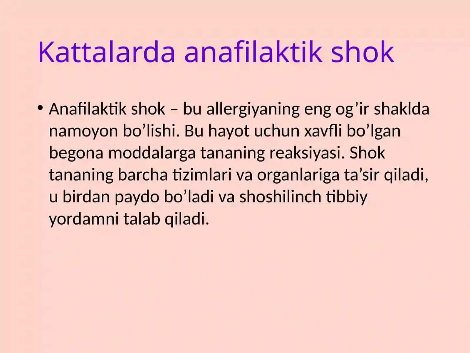 Anafilaktik Shok 2