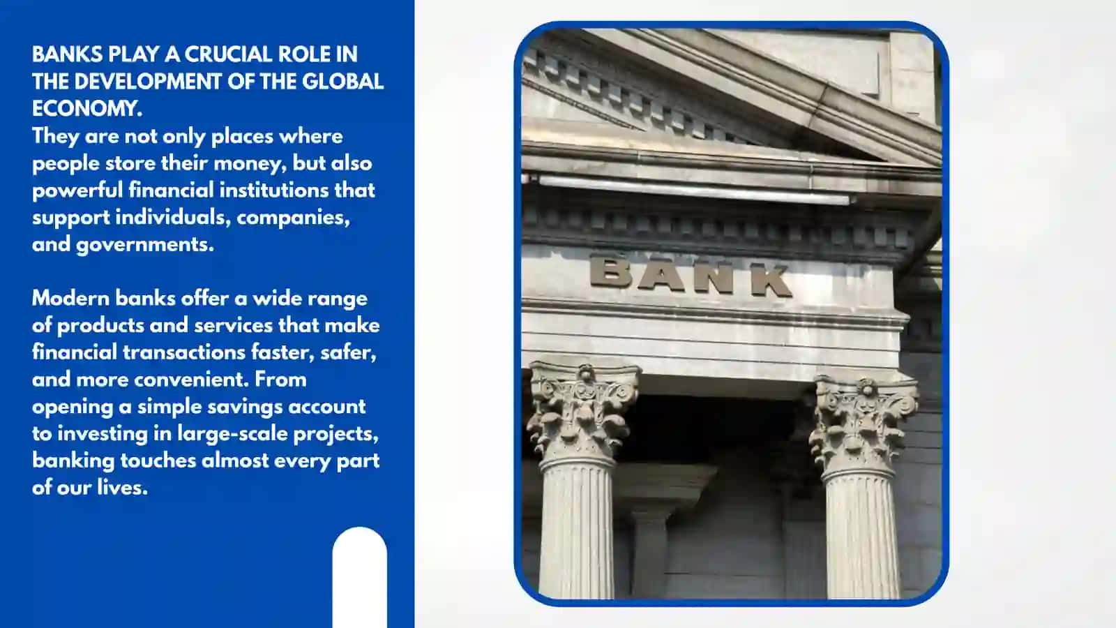 BANK PRODUCTS AND SERVICES 2