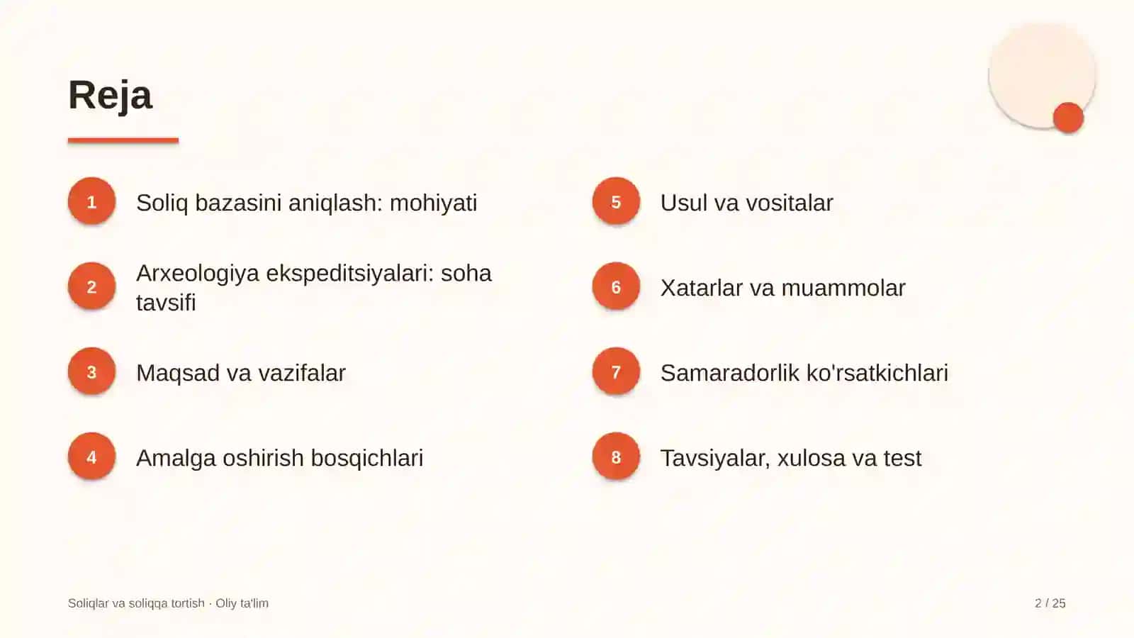 Arxeologiya ekspeditsiyalarida soliq bazasini aniqlash 2