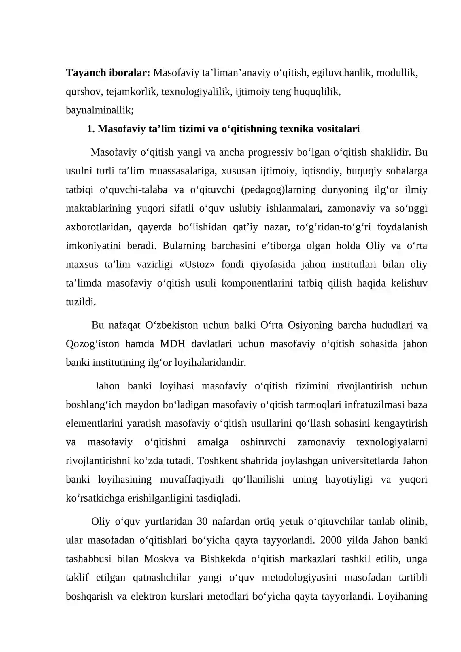Masofaviy ta’lim 2