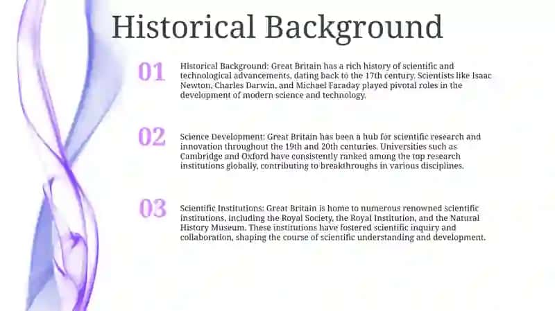 Science Development In Great Britain 2