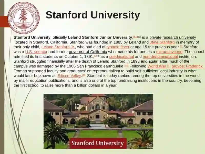 Stanford University 2