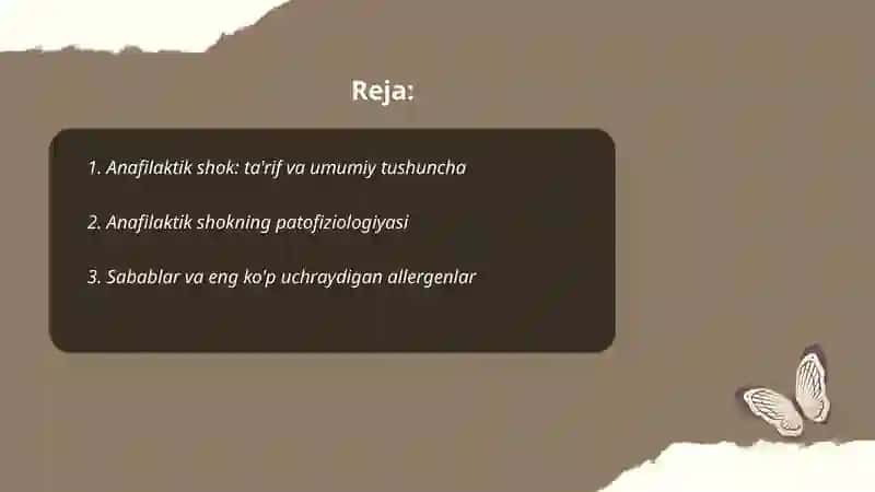 Anafilaktik shok 2