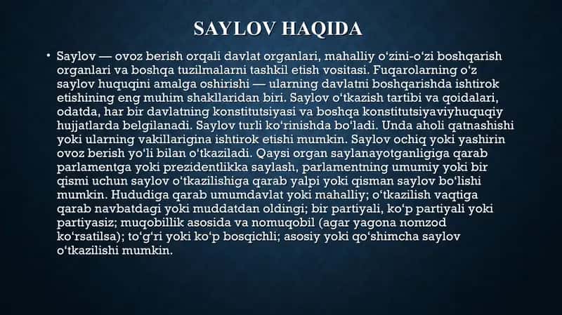 Kanada saylov tizimi 2