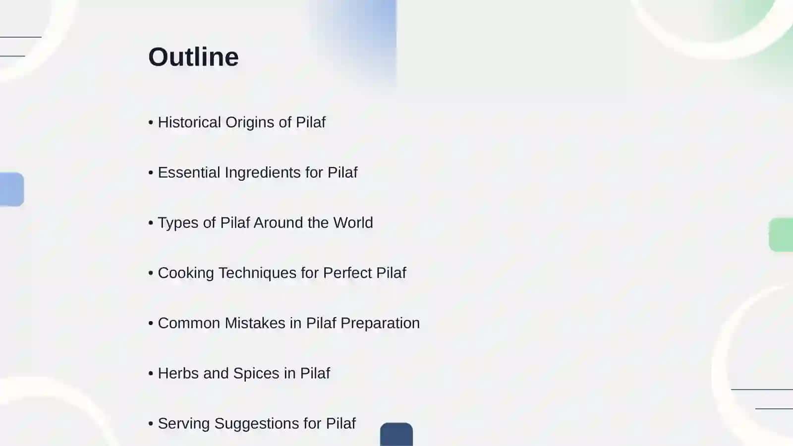 Pilaf Preparation Guide 2
