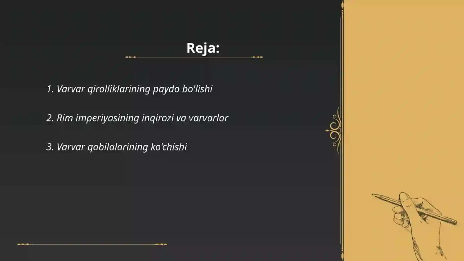 Varvar qirolliklarining tashkil topishi 2