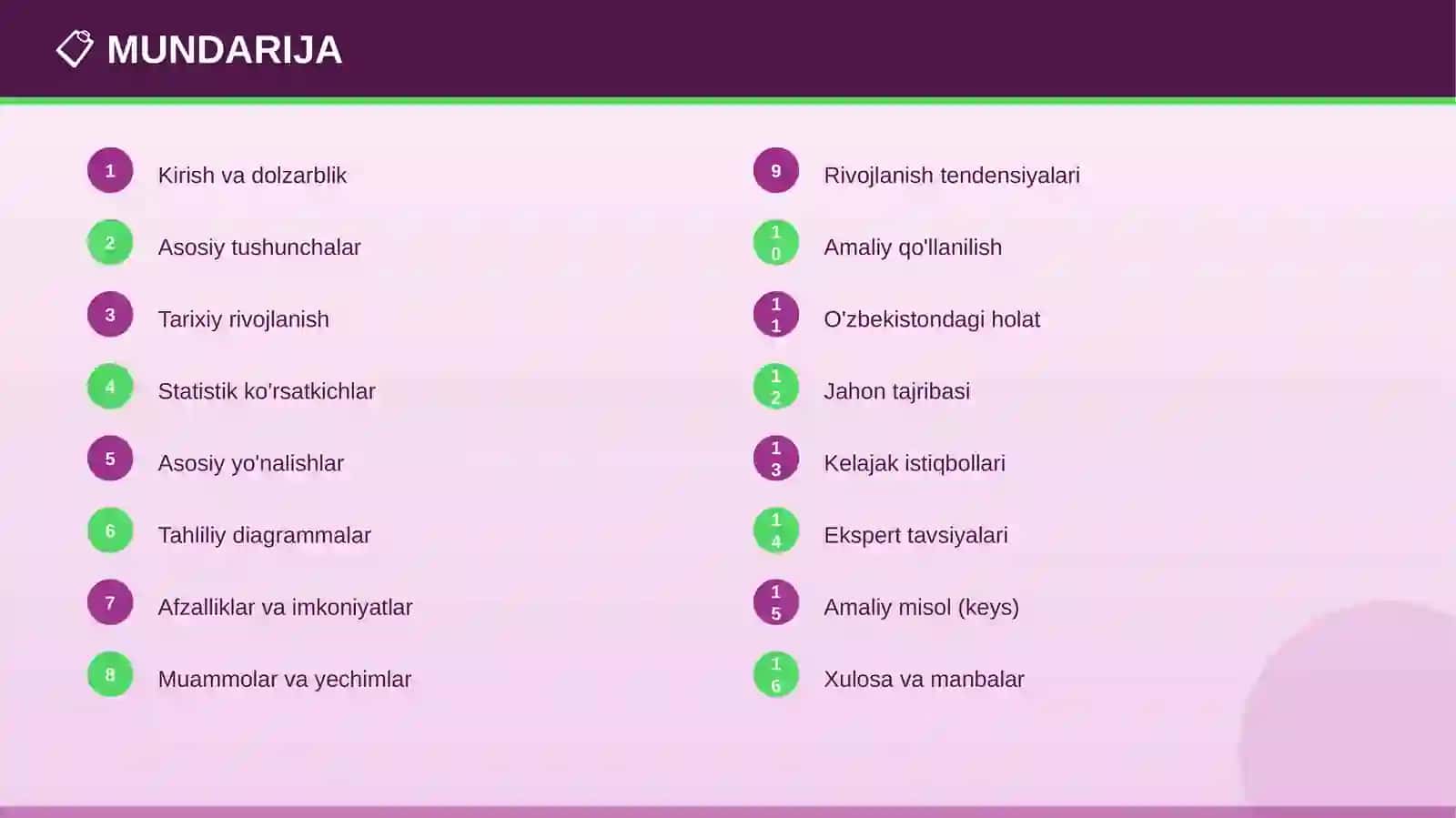 BIOKIMYO ASOSLARI Samarali strategiyalar 2