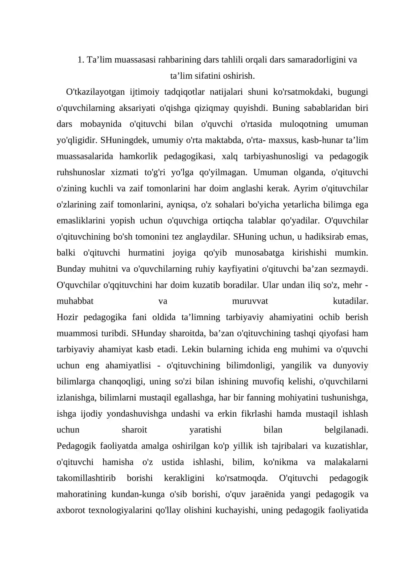 METODIK TAHLIL VA UNING AHAMIYATI 2