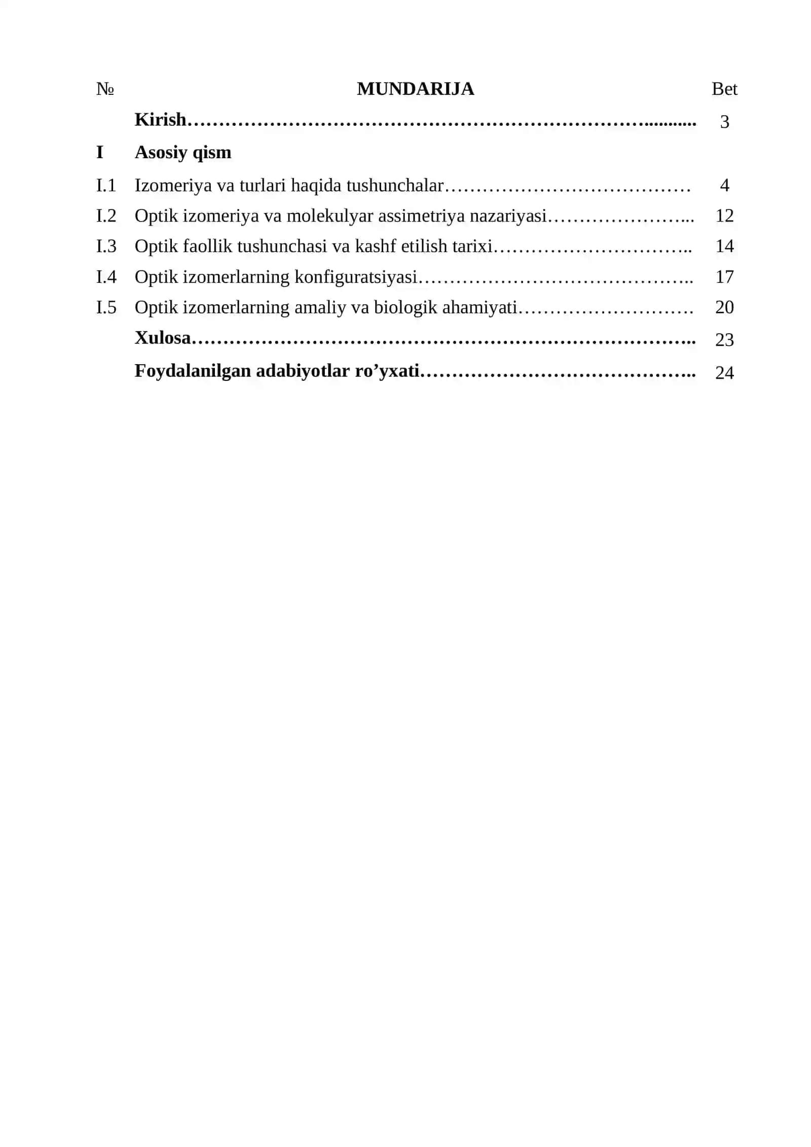 Optik izomeriya 2