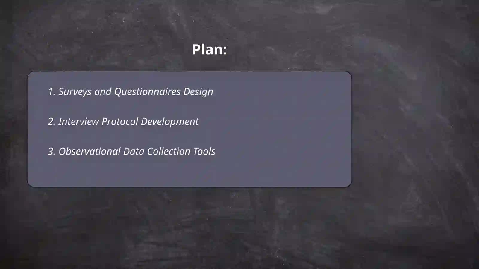 Design data collecting tools 2