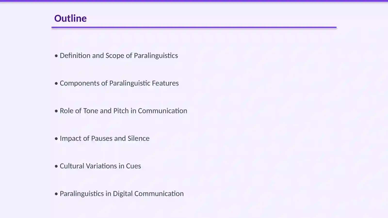 Introduction to paralinguistic 2