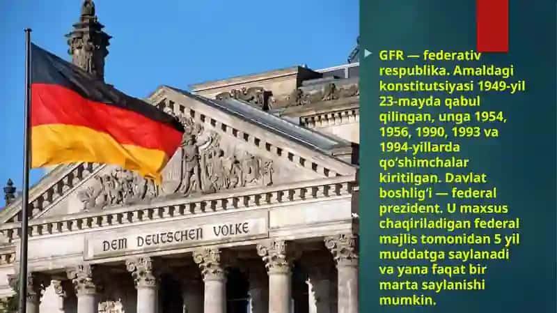 Germaniya Davlat tuzimi 2