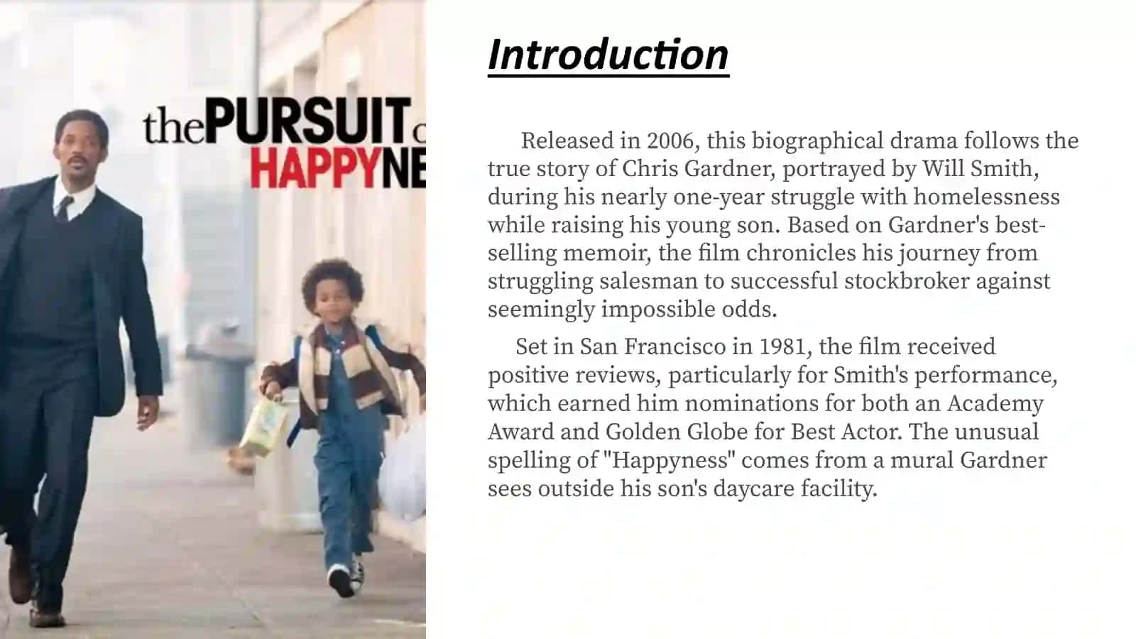 The pursuit off happiness 2