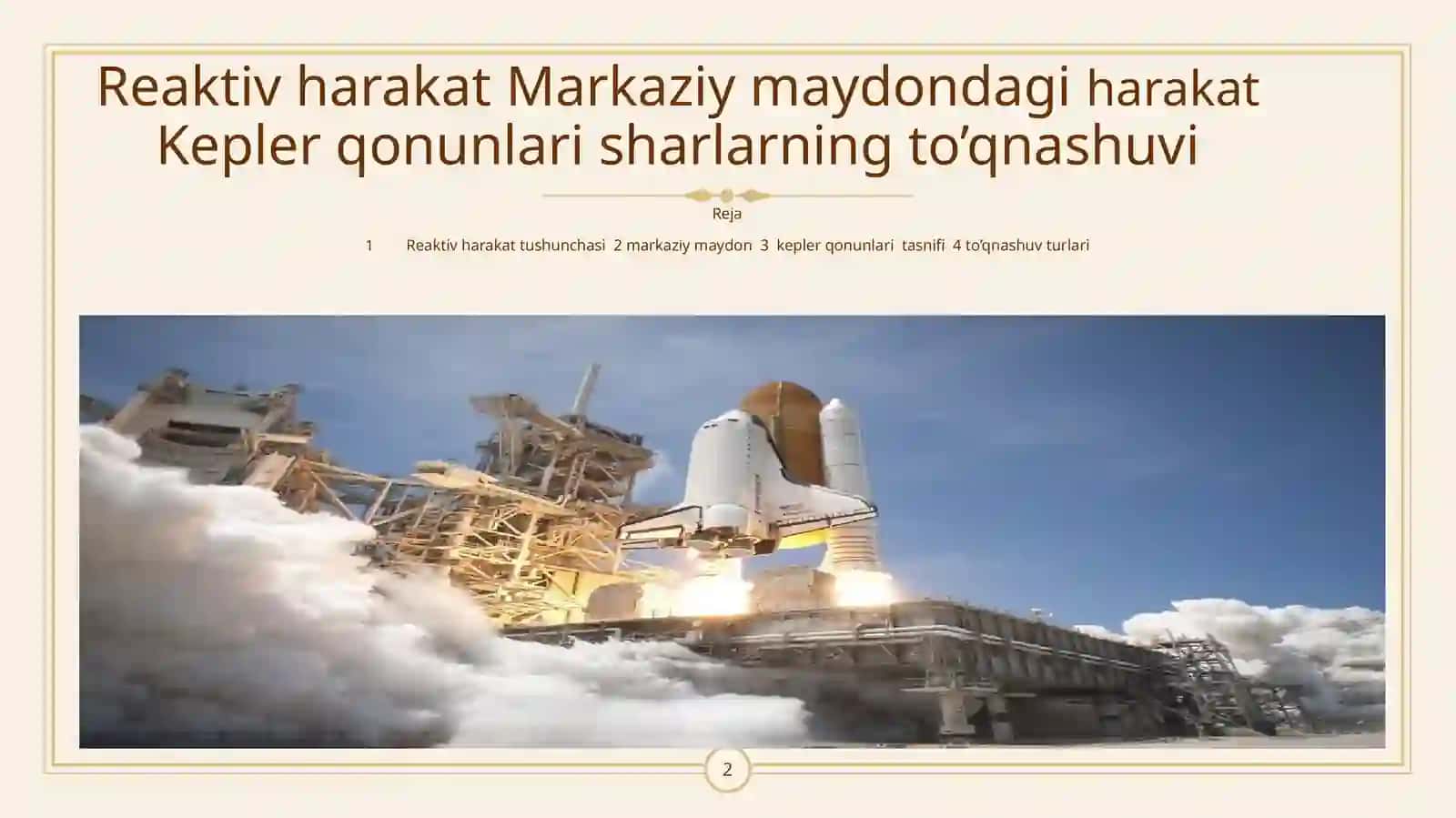 reaktiv harakat 2