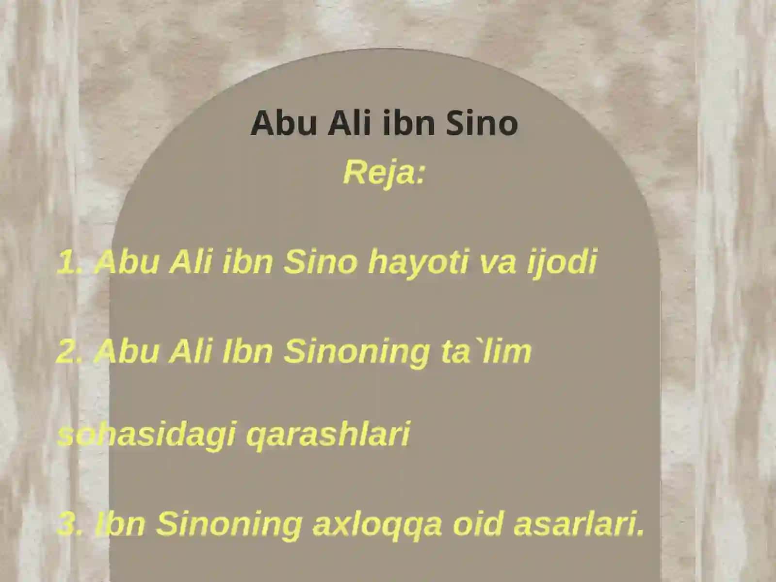 Abu Ali ibn Sino 2
