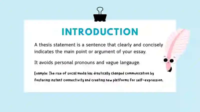 STRONG THESIS STATEMENTS 2