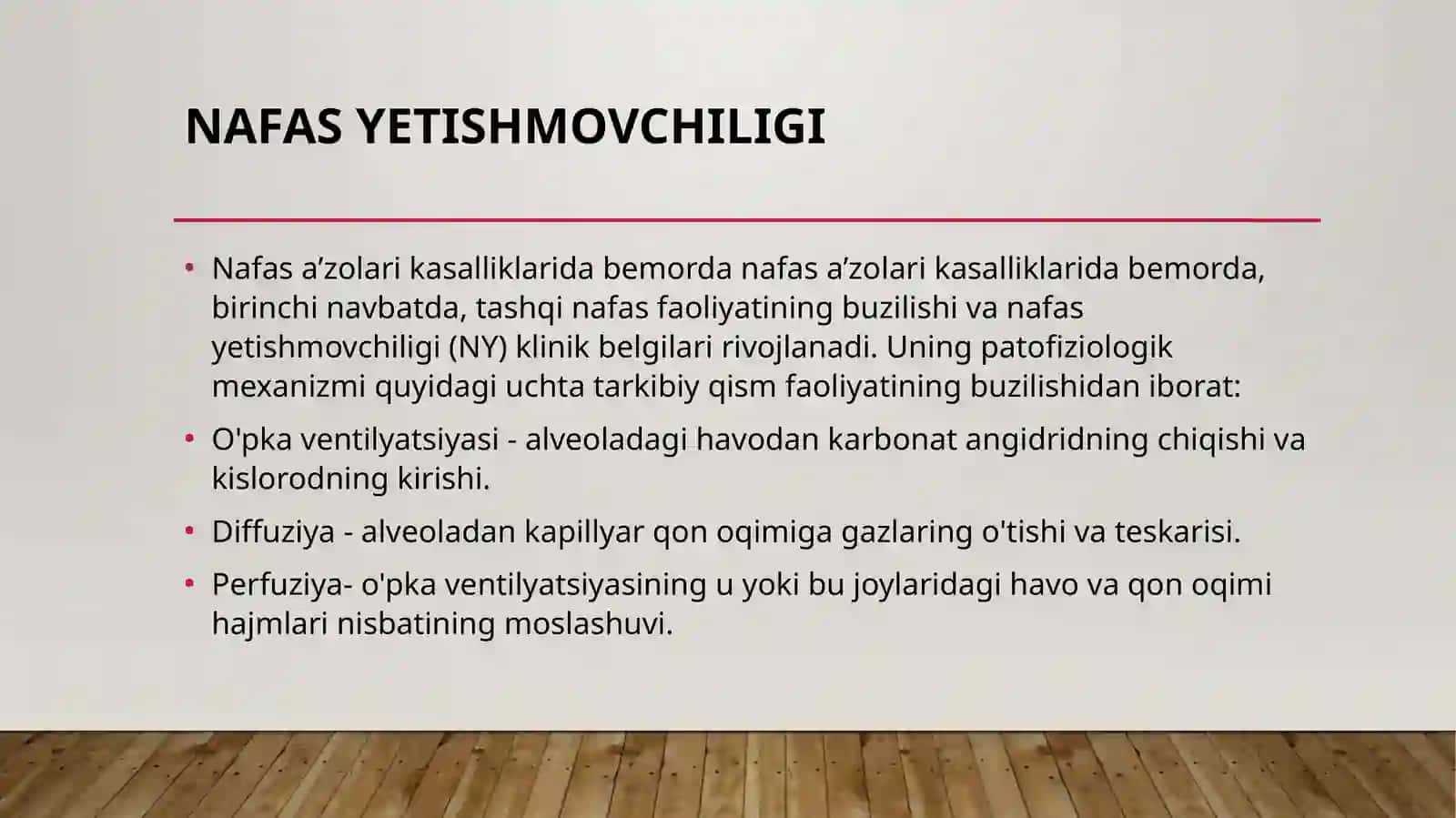 Nafas azolari kasalliklari 2