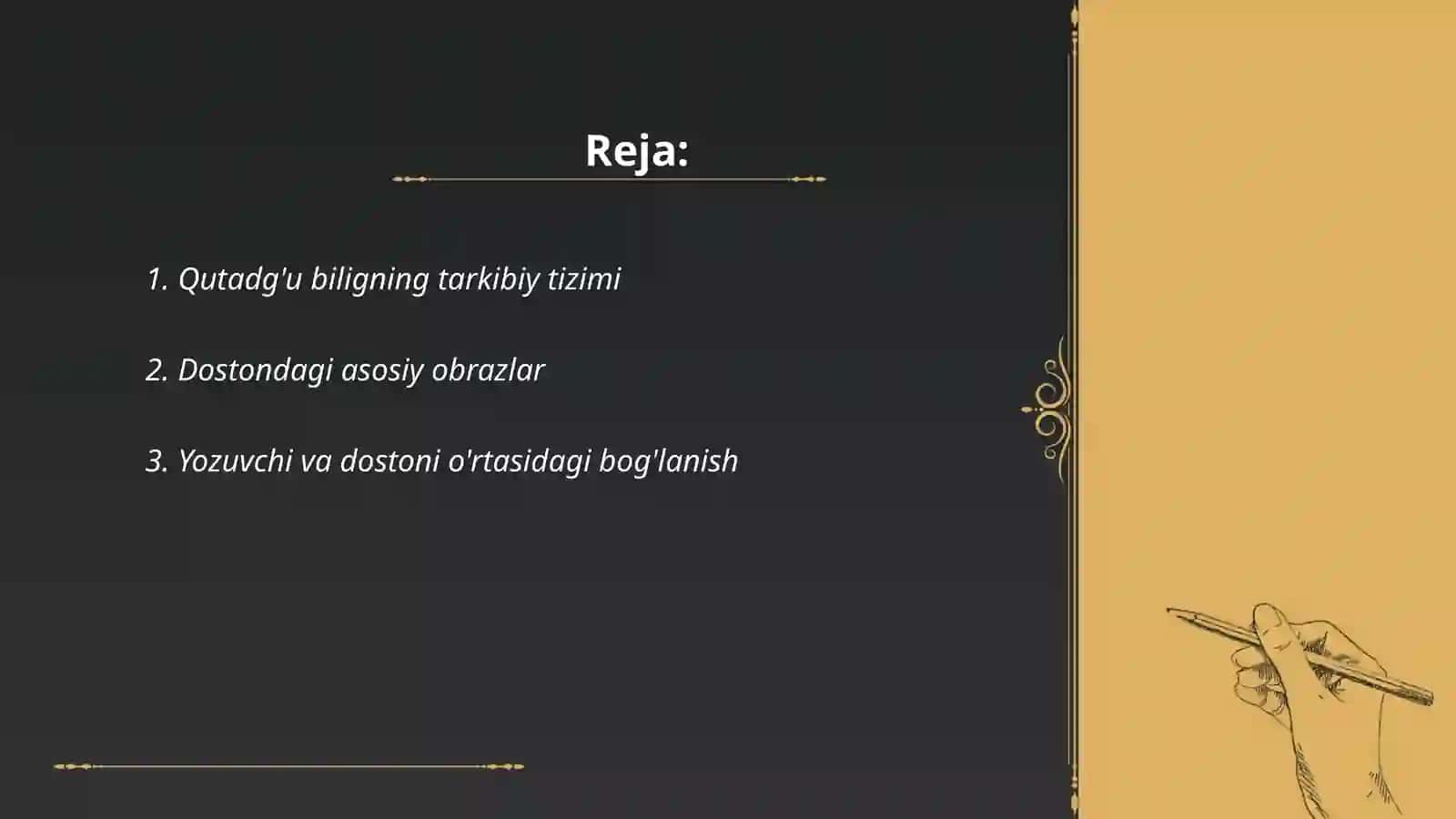 Qutadg'u bilig 2