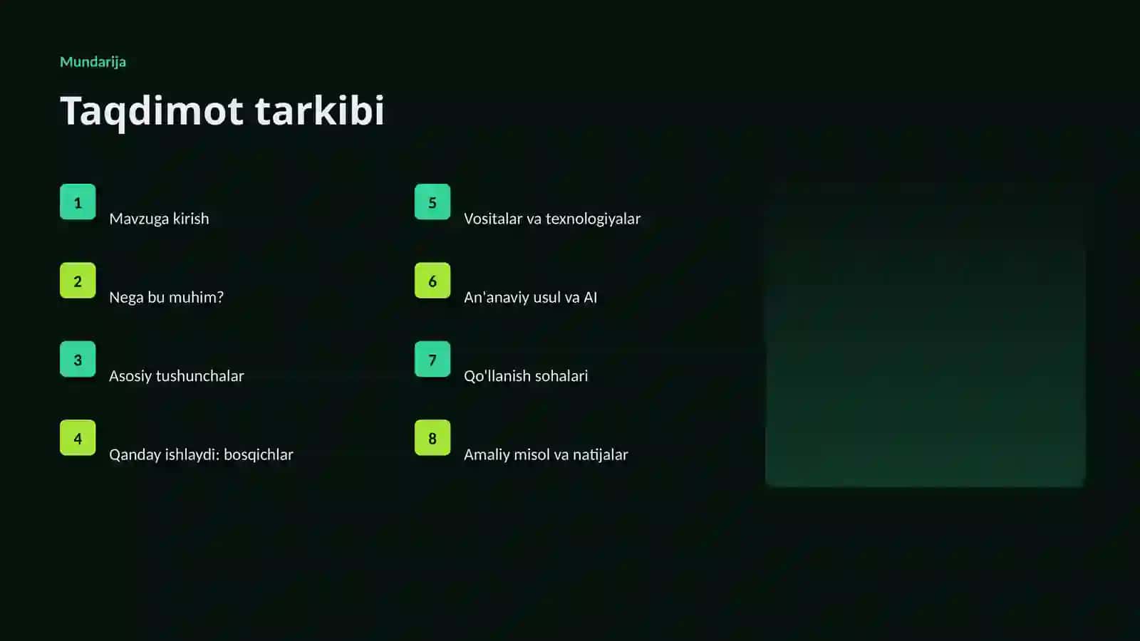 AI INSIGHTS • PREMIUM TAQDIMOT 2