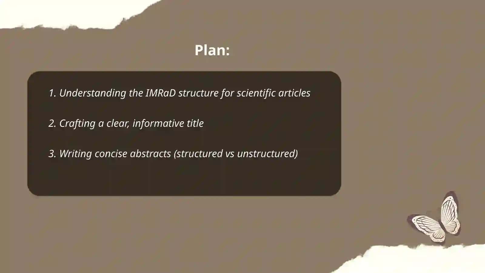 Writing Scientific Articles & Abstracts — Simple Guide 2