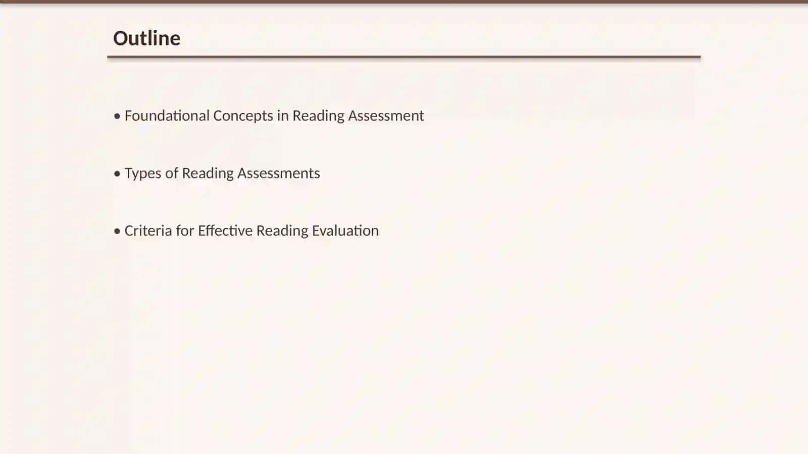 Assessing reading 2