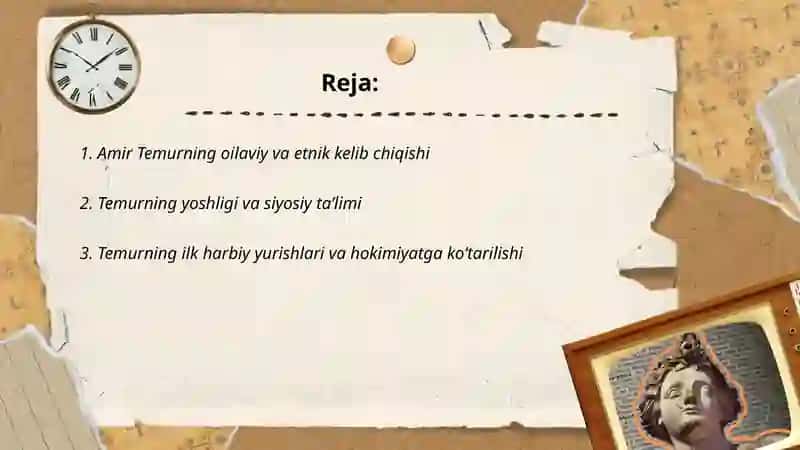 Temur Davlatining Tashkil Topishi 2