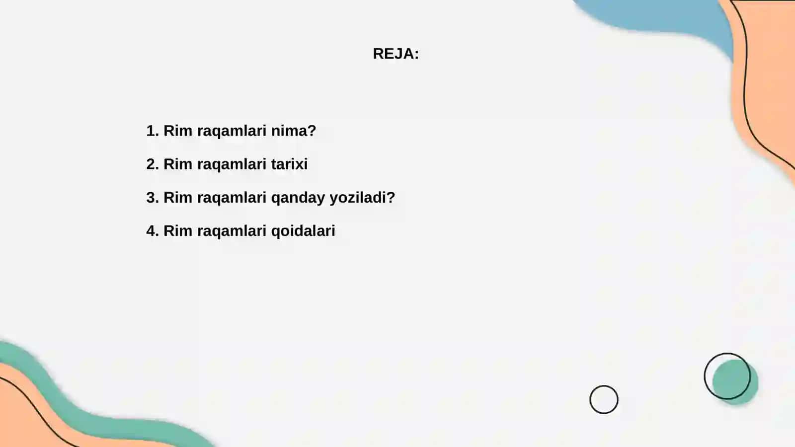 Rim raqamlari 2